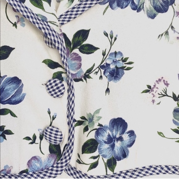 Vintage floral crop top - Picture 6 of 13